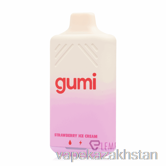 Vape Disposable Gumi Bar 8000 Disposable Strawberry Ice Cream